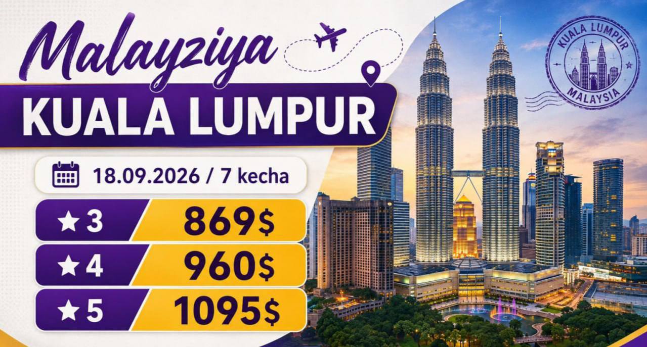 KUALA-LUMPUR — ZAMONAVIY OSIYO SIZNI KUTMOQDA